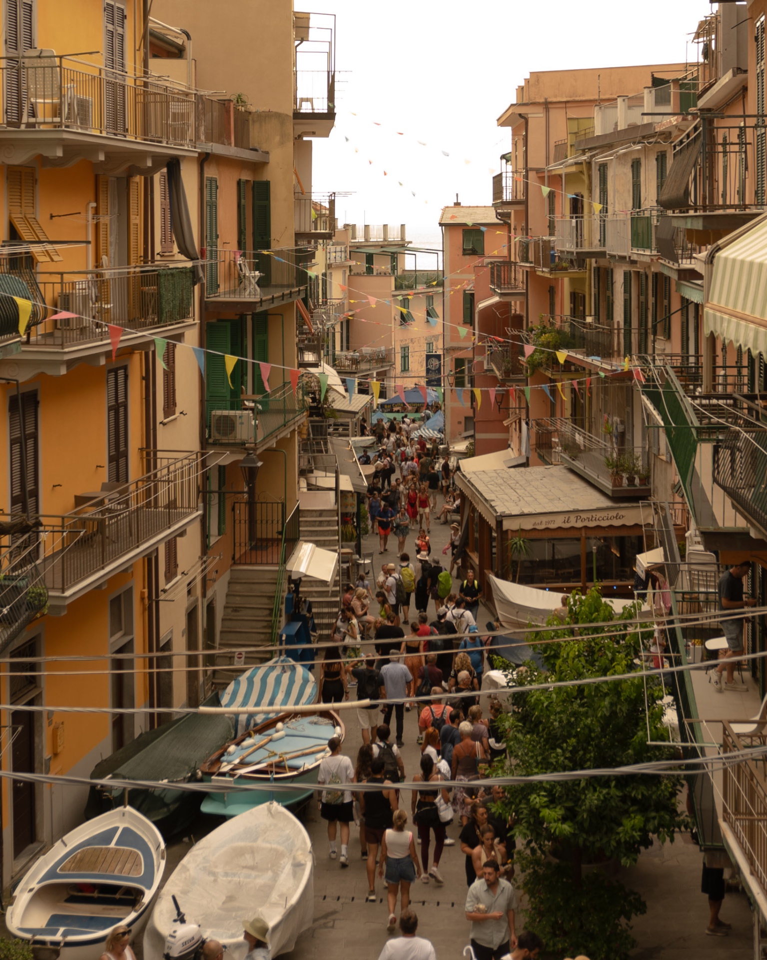 Travel — Cinque Terre street
